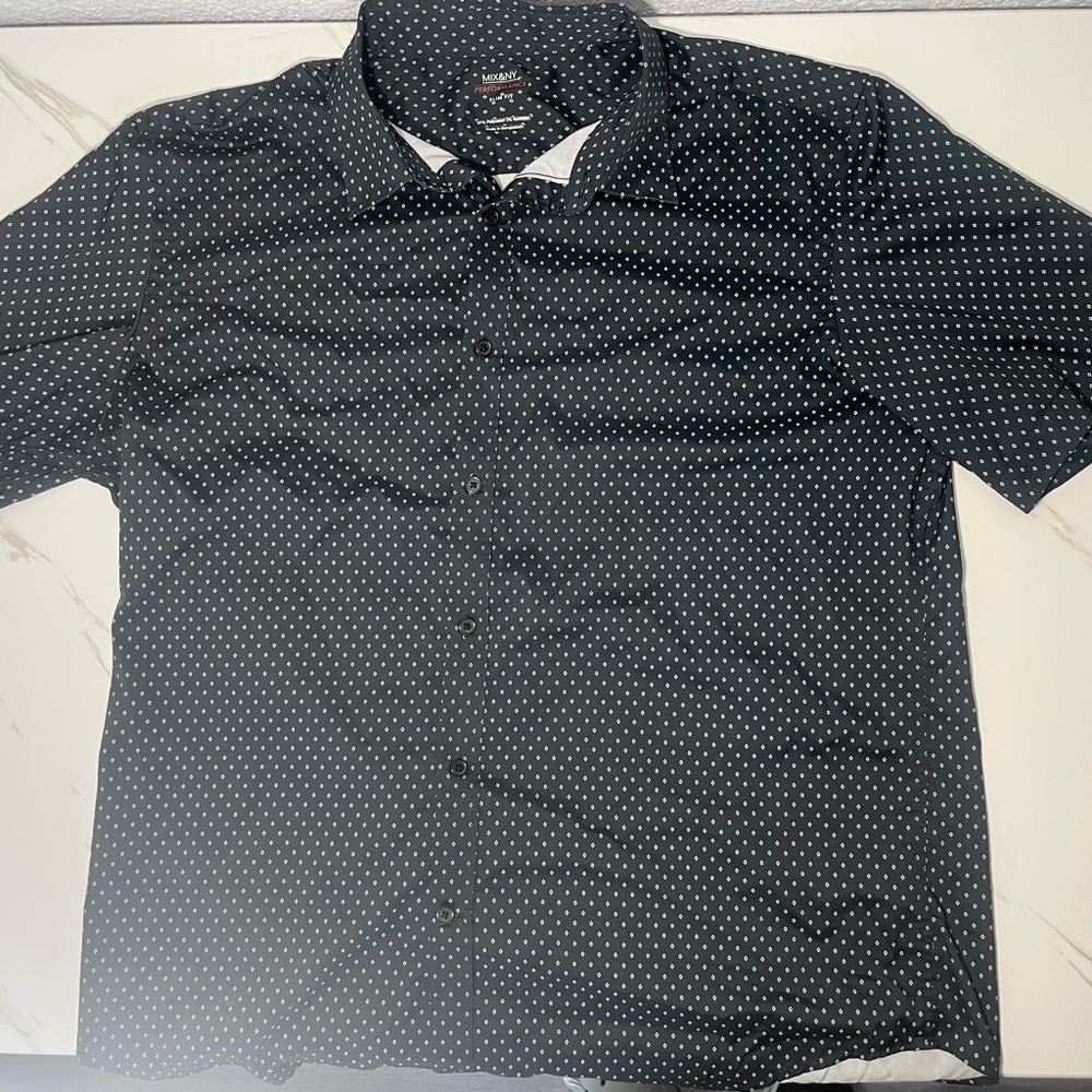 Men’s Dress Shirt MIX&NY PERFORMANCE Size Large